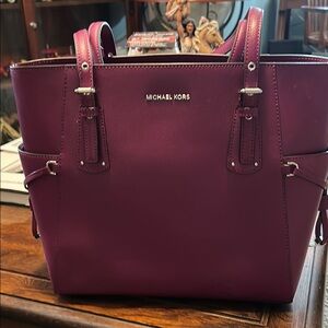 Michael Kors Dark BerryTote Bag